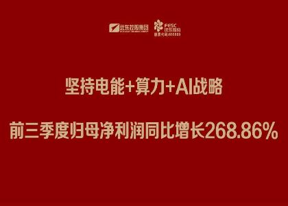 JIUYOU.COM·(中国区)官方股份三季报：坚持电能+算力+Al战略，前三季度归母净利润同比增长268.86%